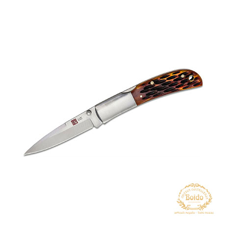 Coltello Honey Jigged Bone AMK 7004 Al Mar