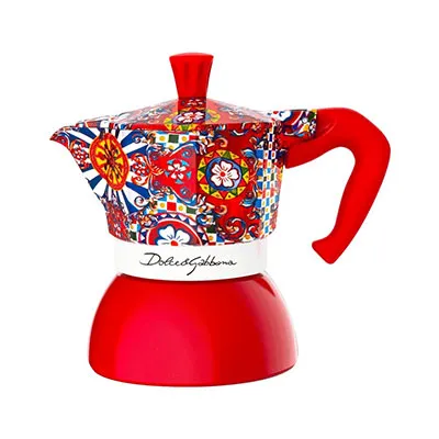 Caffettiera Moka Induction Dolce e Gabbana 2 tazze Bialetti