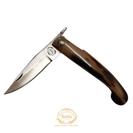 Coltello Vernantino Piemontese Corno di Bue Boido