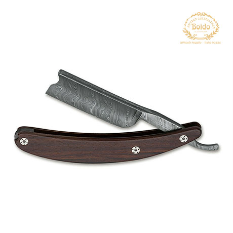 Boker - Rasoio a Mano Libera 5/8 con Manico Nero - Coltelleria