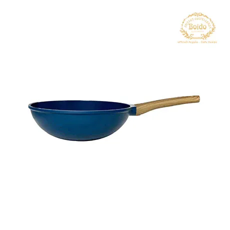 Wok cm. 28 Blu Cookut