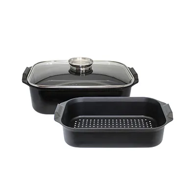 Acquista: Casseruola arrostiera con coperchio Aroma Elo