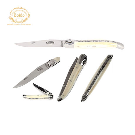 Coltello Laguiole 1212F Denti di Facocero