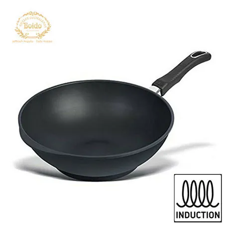 Pentola ad induzione Wok Biotan titanio cm. 30 Gastrolux