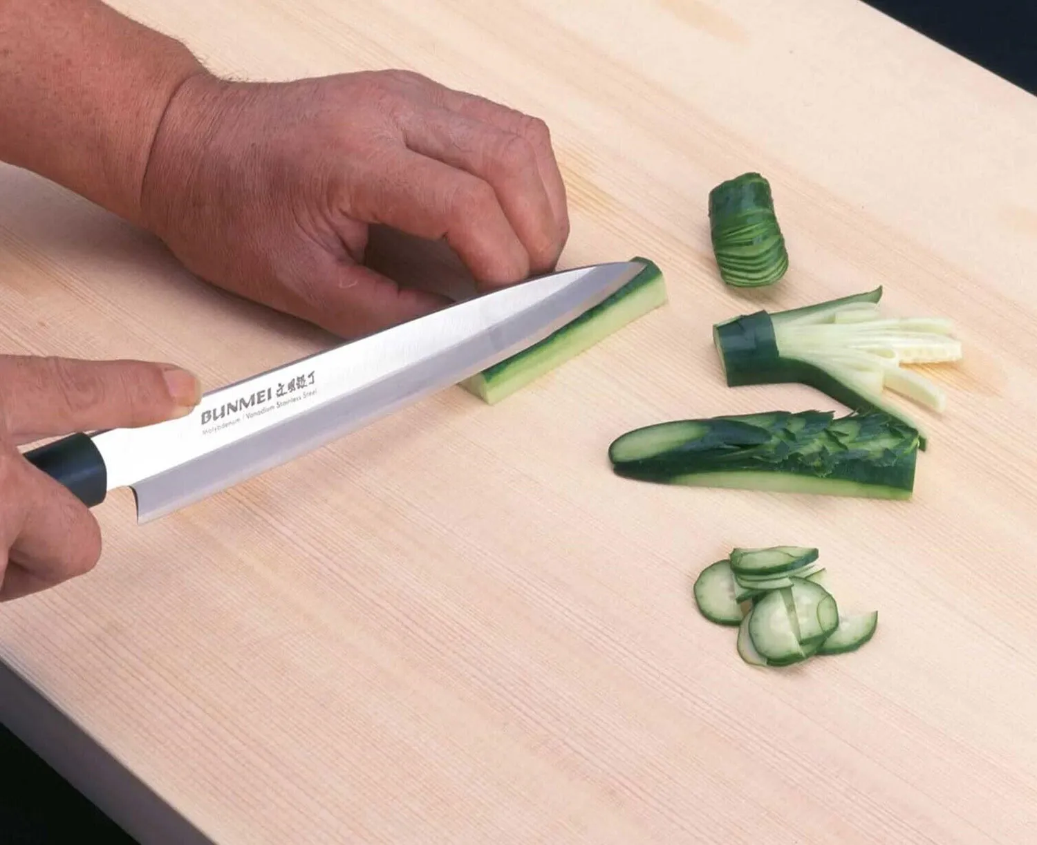 Coltello 1804/300 Yanagi Sashimi cm. 30 Bunmei Yoshikin 3