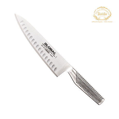 Coltello GF99 cuoco alveolato cm. 20 Global