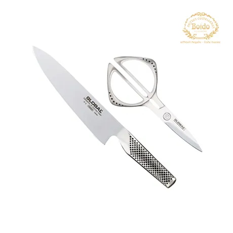 Set Global G-2210 Coltello Chef + Forbici