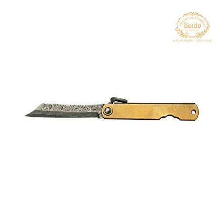 Coltello Higonokami Hoseki Damasco cm. 7,5