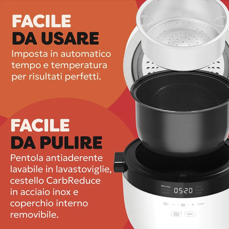 Cuoci Riso Multi Grain 2.8 litri Instant Pot 4