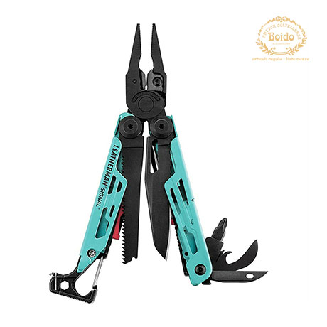 Mini Pinze Leatherman Signal Aqua