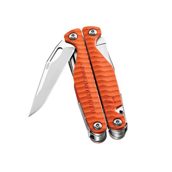 Mini Pinze Leatherman Charge Plus Orange G10 2