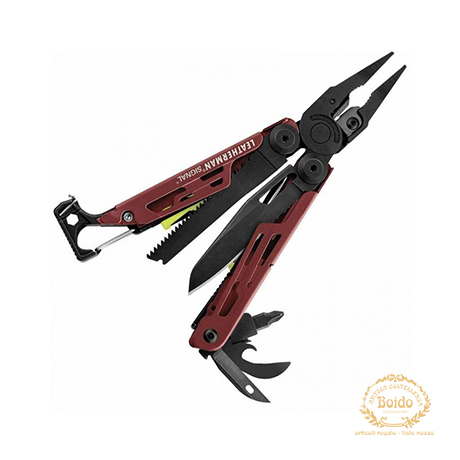 Mini Pinze Signal Crimson Leatherman 