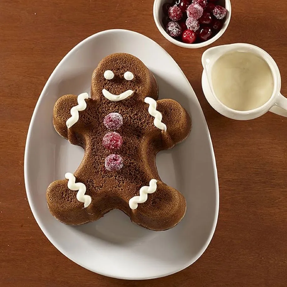Tortiera Gingerbread Man Nordic Ware 3