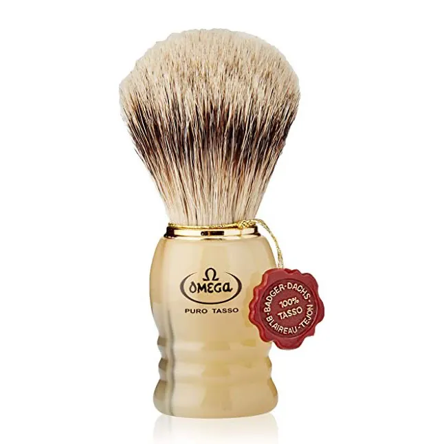 Pennello da barba in tasso super 620 Omega 2