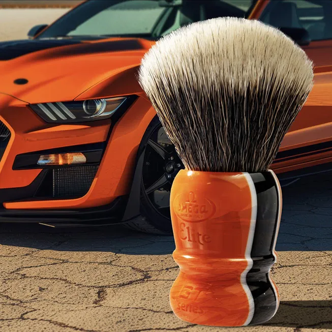 Pennello in fibra sintetica Elite MB1919 Omega 2