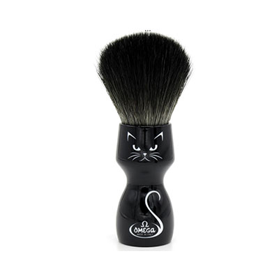 Pennello da barba in fibra sintetica 91932/HA Omega