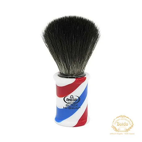 Pennello da barba in tasso sintetico Barber Pool 0196735 Omega