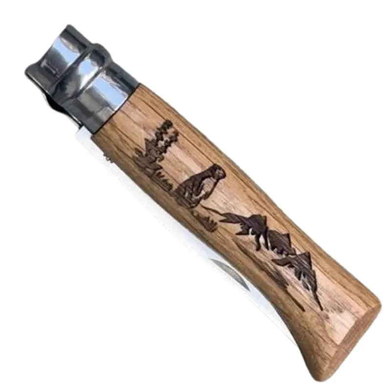 Coltello Opinel N.8 Animalia - Marmotta 3