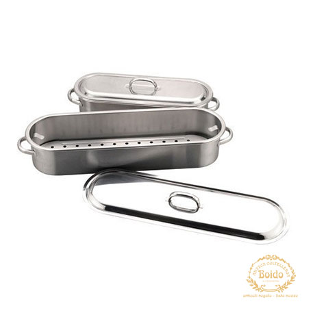 Pesciera con griglia inox cm. 47 Paderno