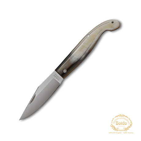 Coltello Maremmano tradizionale in corno di bue Saladini