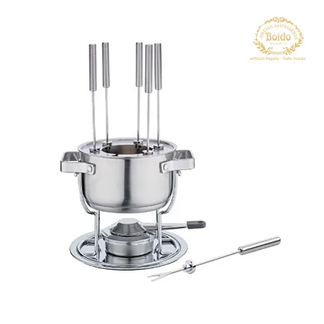Set bourguignonne Davos 10 pezzi inox Schonhuber 