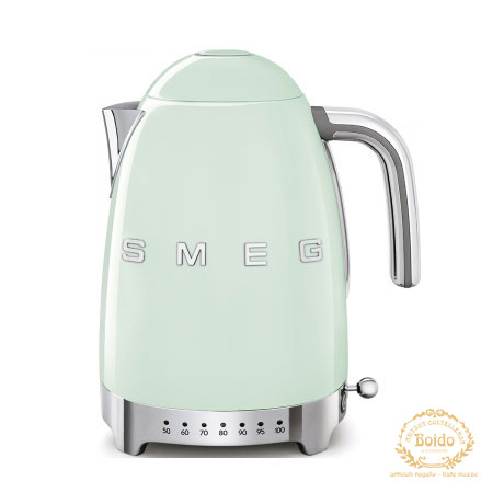 Bollitore elettrico Estetica Verde Pastello Smeg