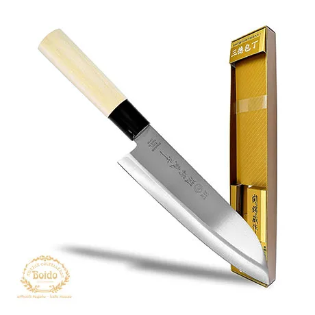 Coltello Santoku cm. 16,8 Tsubazo