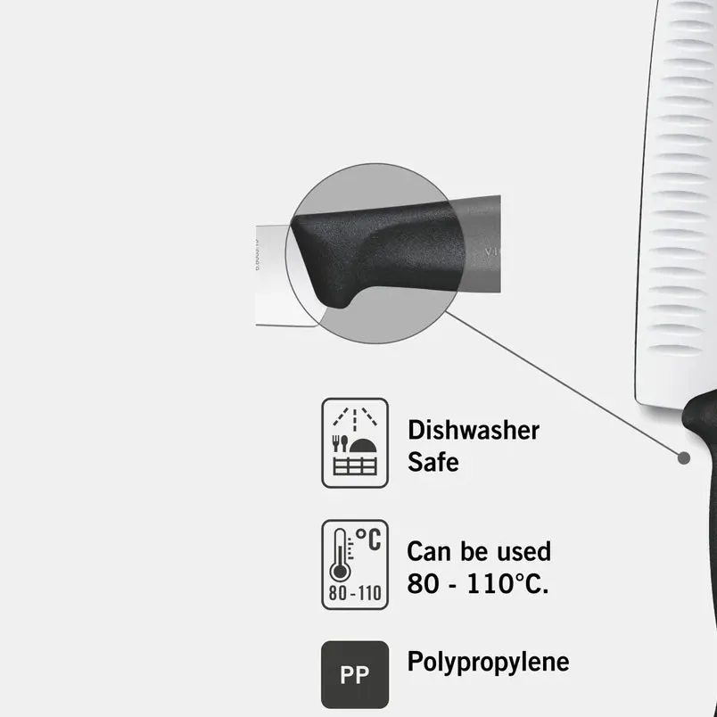 Coltello da cucina alveolato cm. 25 Victorinox  4