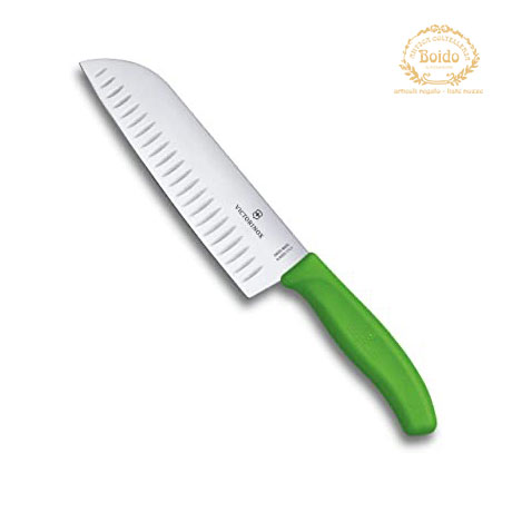 Coltello Santoku alveolato color Victorinox