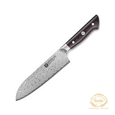 Coltello Tanrei santoku in damasco Zwilling